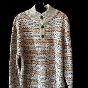 Tasha Polizzi new with tags mens Jasper sweater large